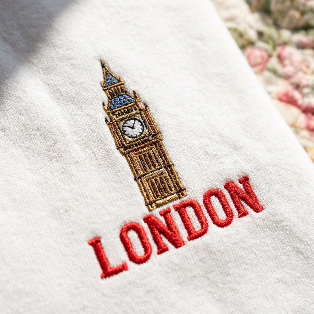 Big Ben Embroidered Sweater – Trendy Streetwear Style - photo 1