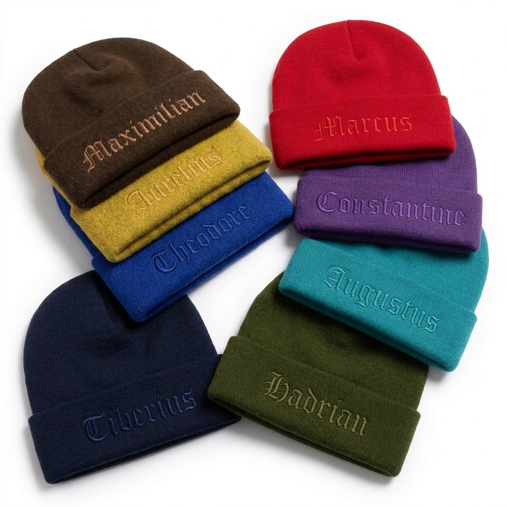 Custom Name Embroidered Beanie - view 2