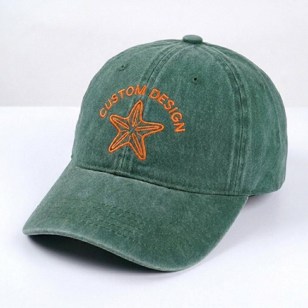 Custom Logo Embroidered Dad Hat - view 4