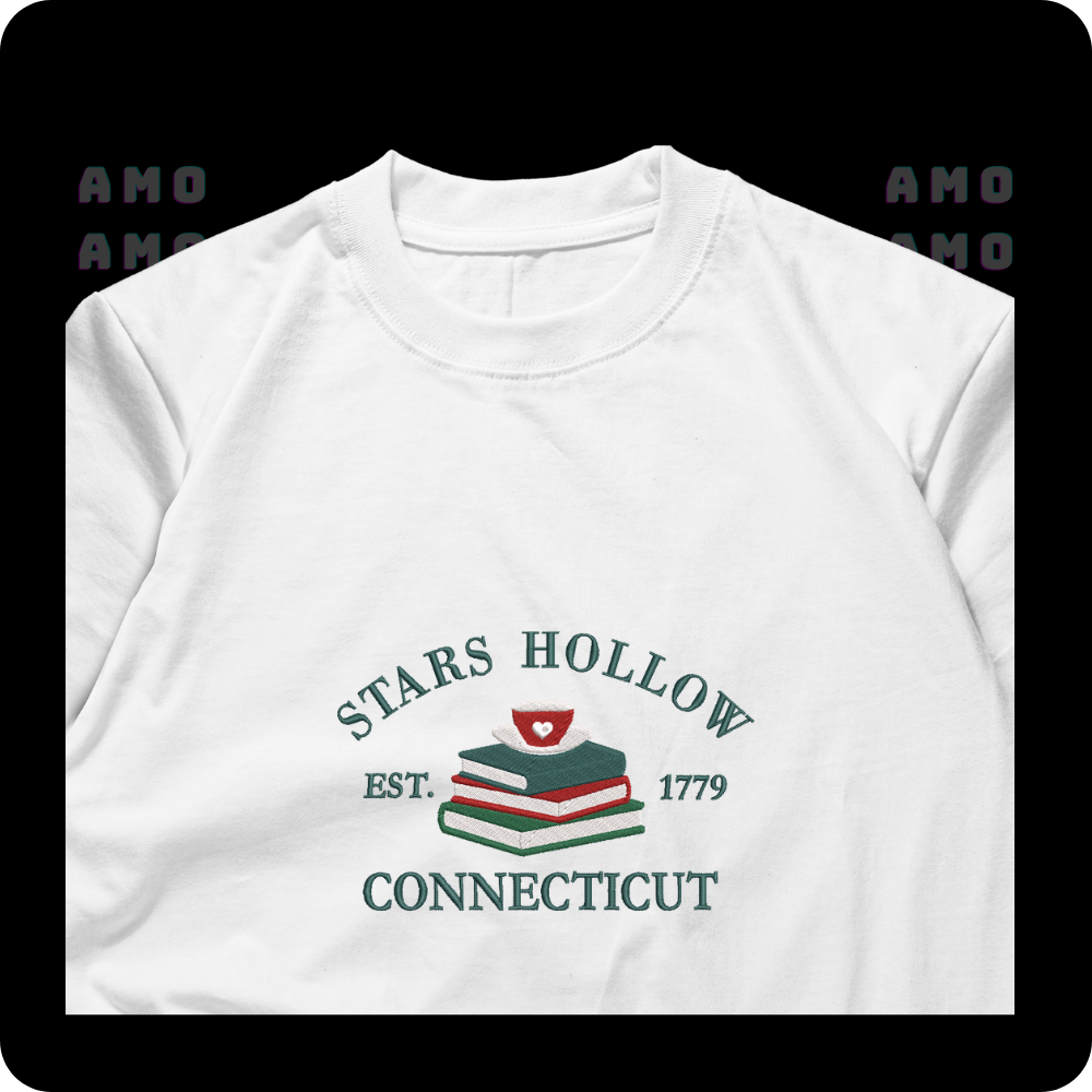 100% cotton t-shirt with Stars Hollow