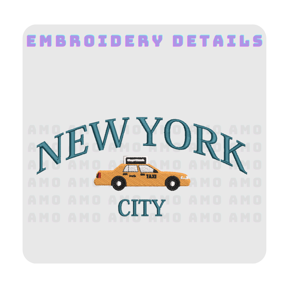 New York City Embroidered T-Shirt