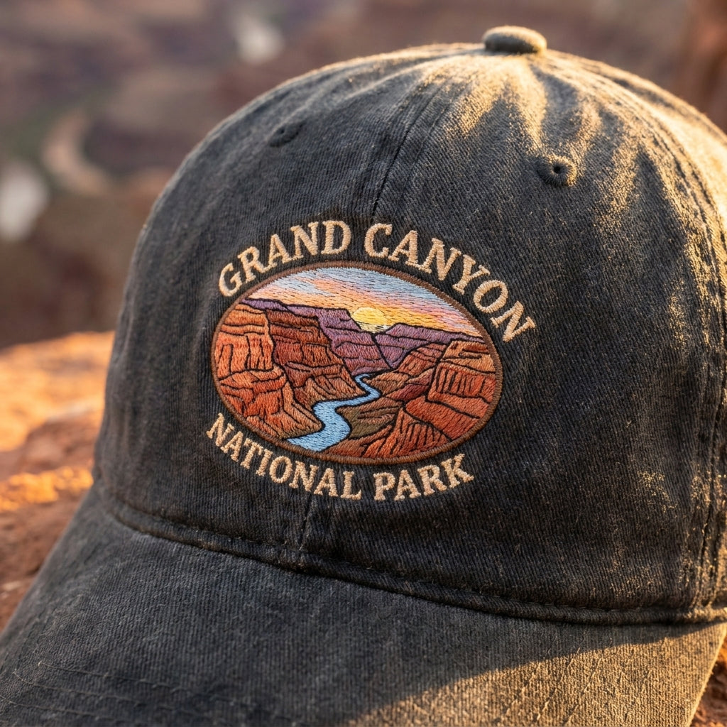 Grand Canyon National Park Embroidered Cap