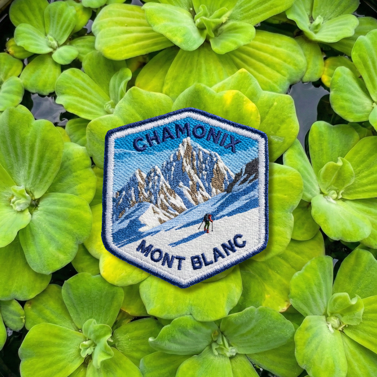 Chamonix Mont Blanc Embroidered Travel Patch Souvenir