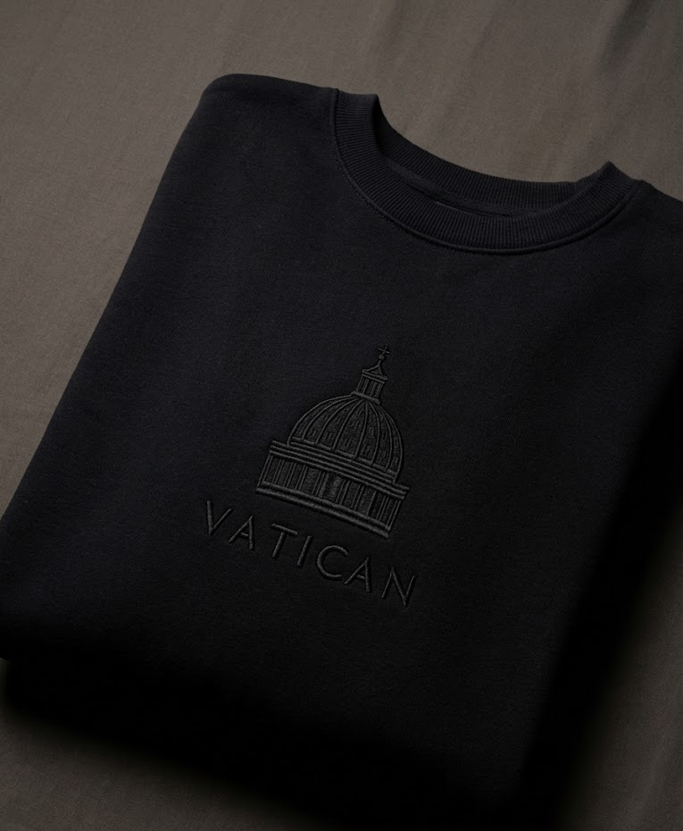 Vatican Embroidered Sweatshirt – Perfect Vatican Souvenir - photo 3