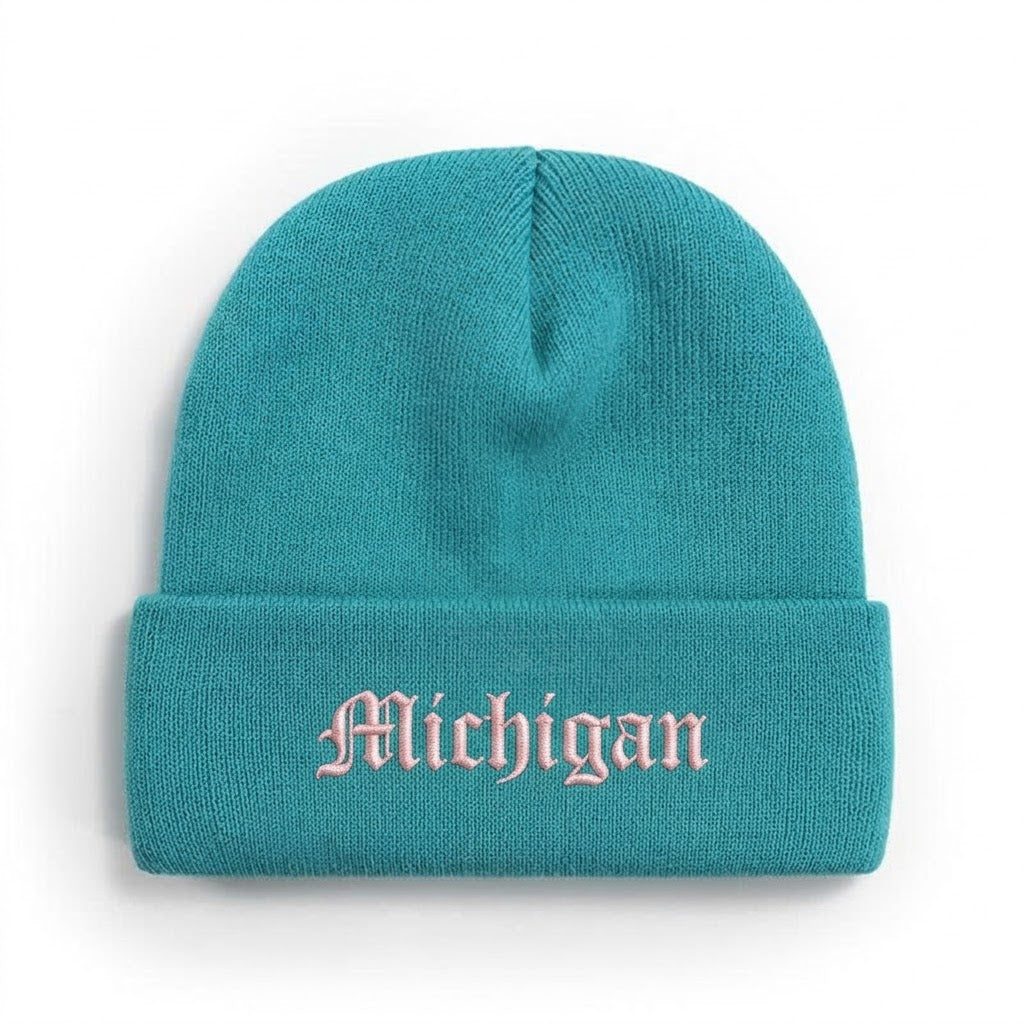 Michigan Embroidered Beanie - view 5
