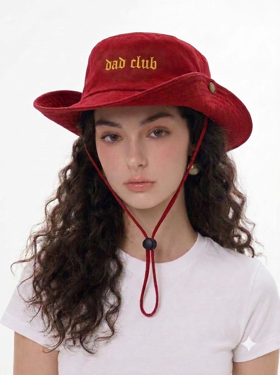 Custom Text Embroidered Bucket Hat - view 2