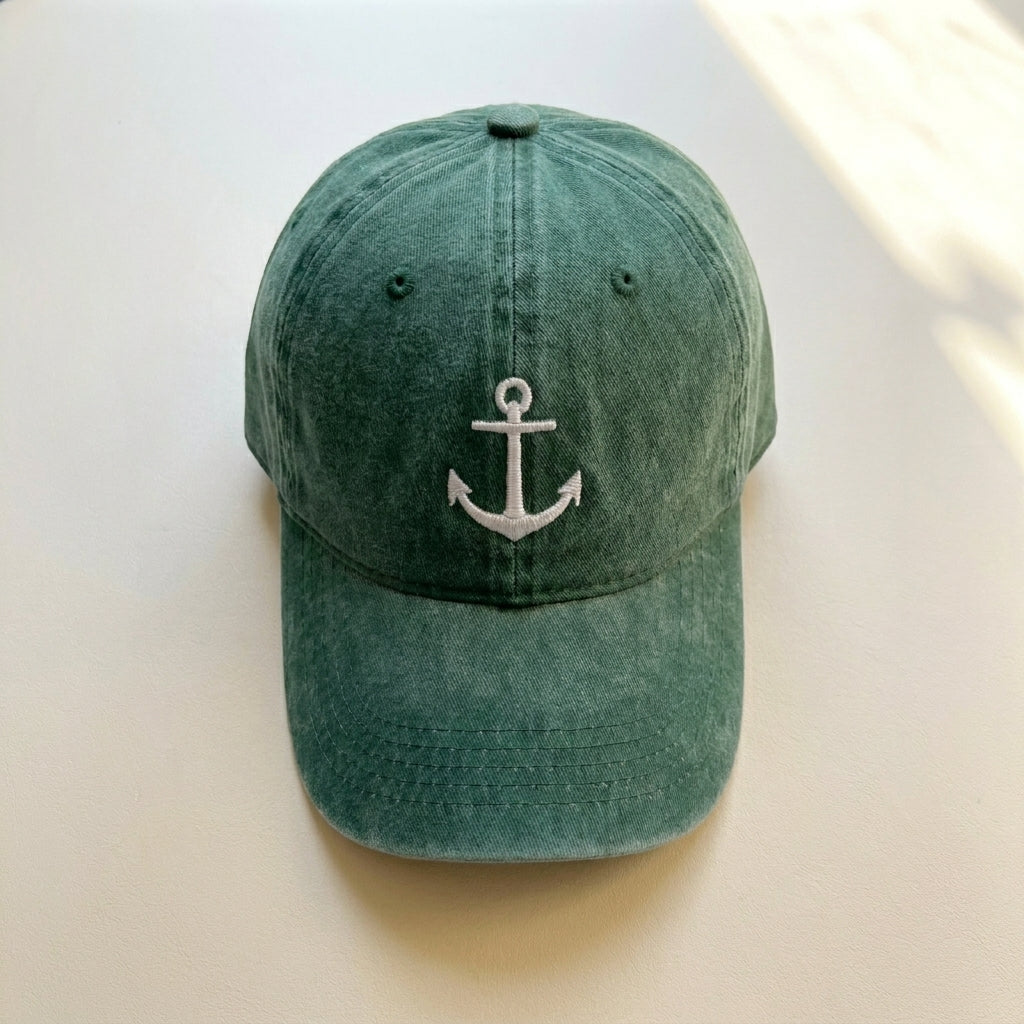 Anchor Embroidered Cap – Perfect for Sailing Enthusiasts - photo 2