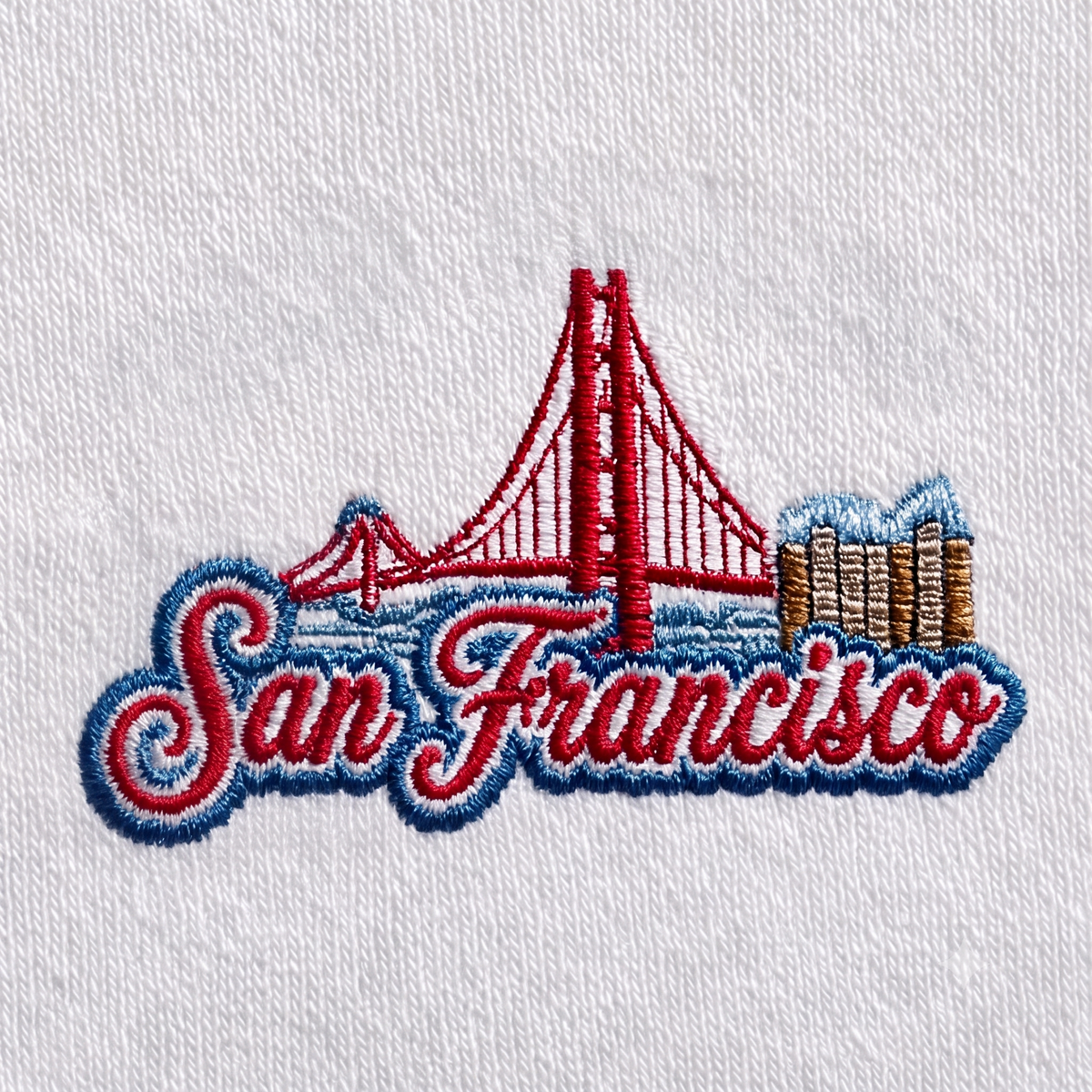Golden Gate San Francisco Embroidered Sweater – Cozy Style - photo 5