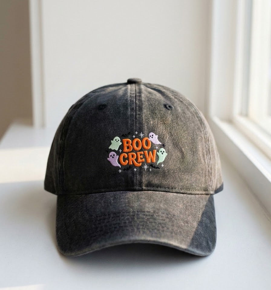 Boo Crew Embroidered Cap - view 3