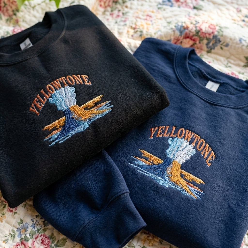 Yellowstone Embroidered Sweater – Trendy Comfort - photo 1