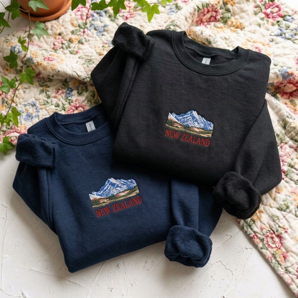 New Zealand Embroidered Sweater – Cozy and Stylish - photo 2
