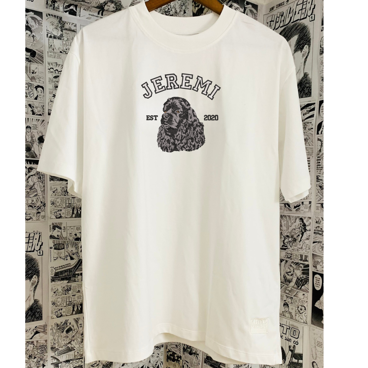 Custom Embroidered Pet T shirt