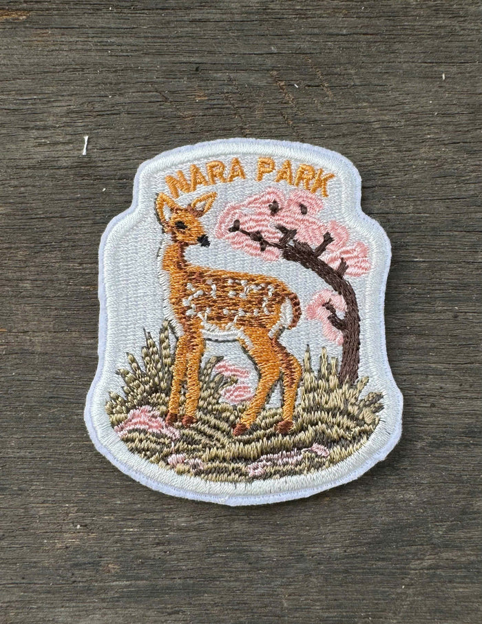 Nara Deer Park Patch: Embroidered Japan Travel Souvenir Appliqué 2