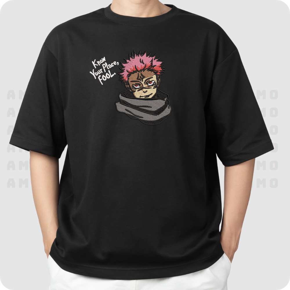 Itadori Yuji Jujutsu Kaisen Embroidered T-Shirt, Hoodie & Sweater – Anime Streetwear for Otaku Fans