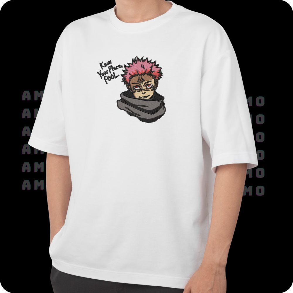 Itadori Yuji Jujutsu Kaisen Embroidered T-Shirt, Hoodie & Sweater – Anime Streetwear for Otaku Fans