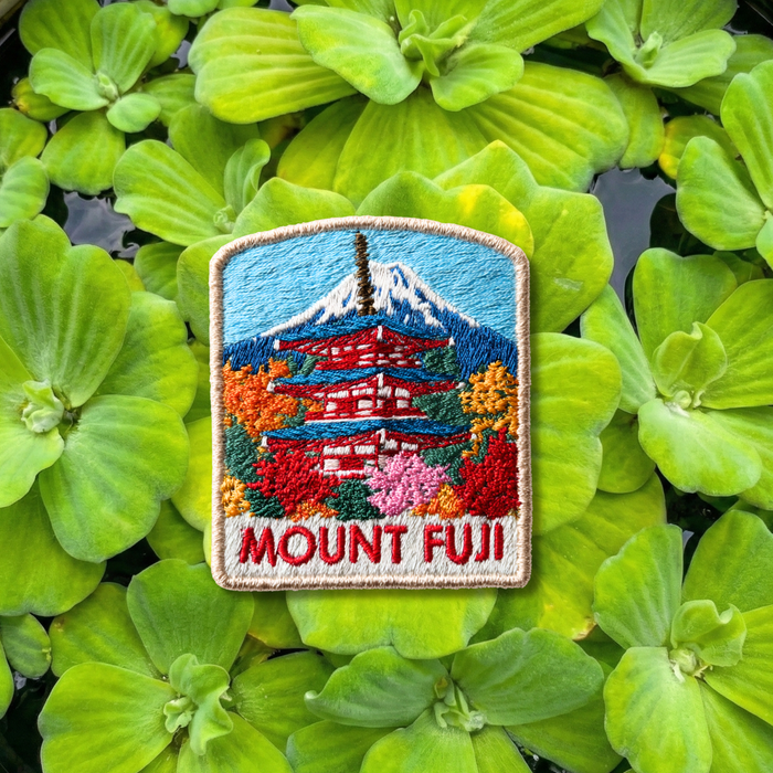Mt Fuji Japan Patches Iron On