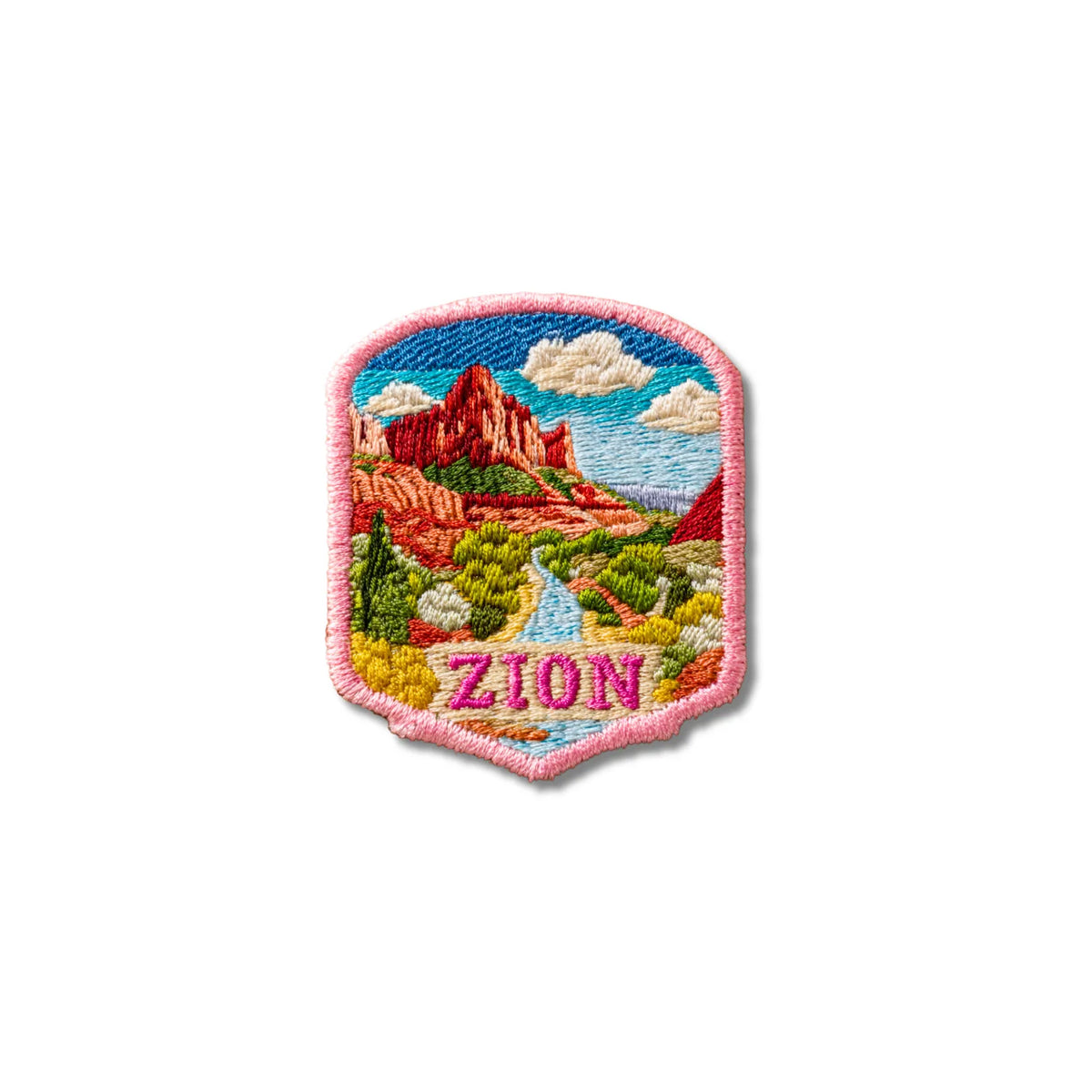 Zion National Park Utah Embroidered Patch - product photo 1