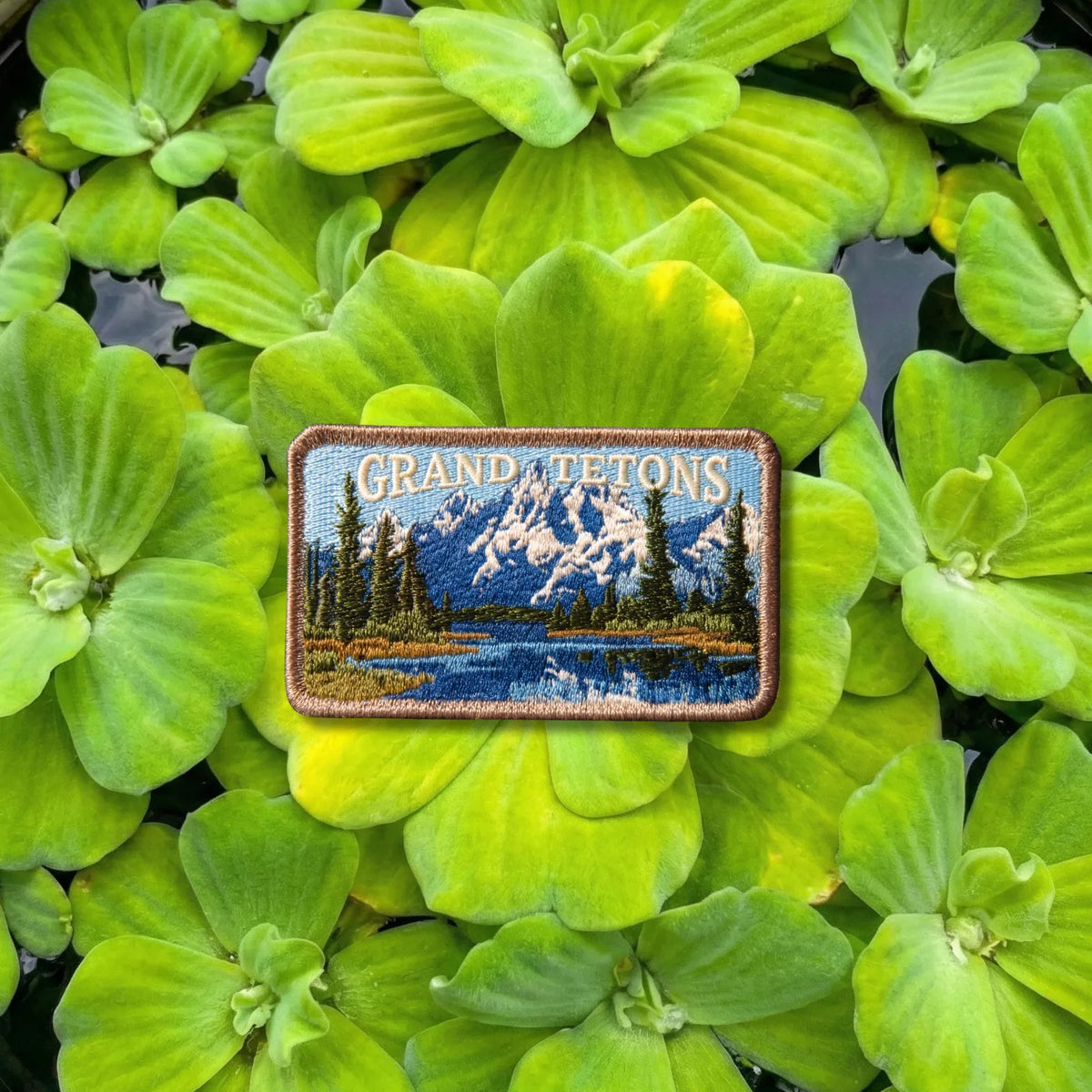Grand Tetons National Park Embroidered Patch - product photo 1
