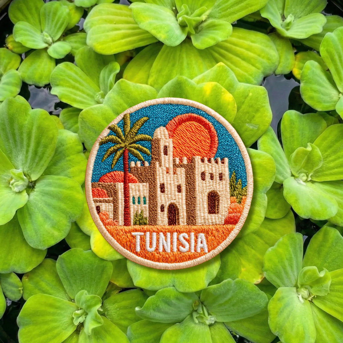 Tunisia North Africa Architecture Embroidered Patch - product photo 1
