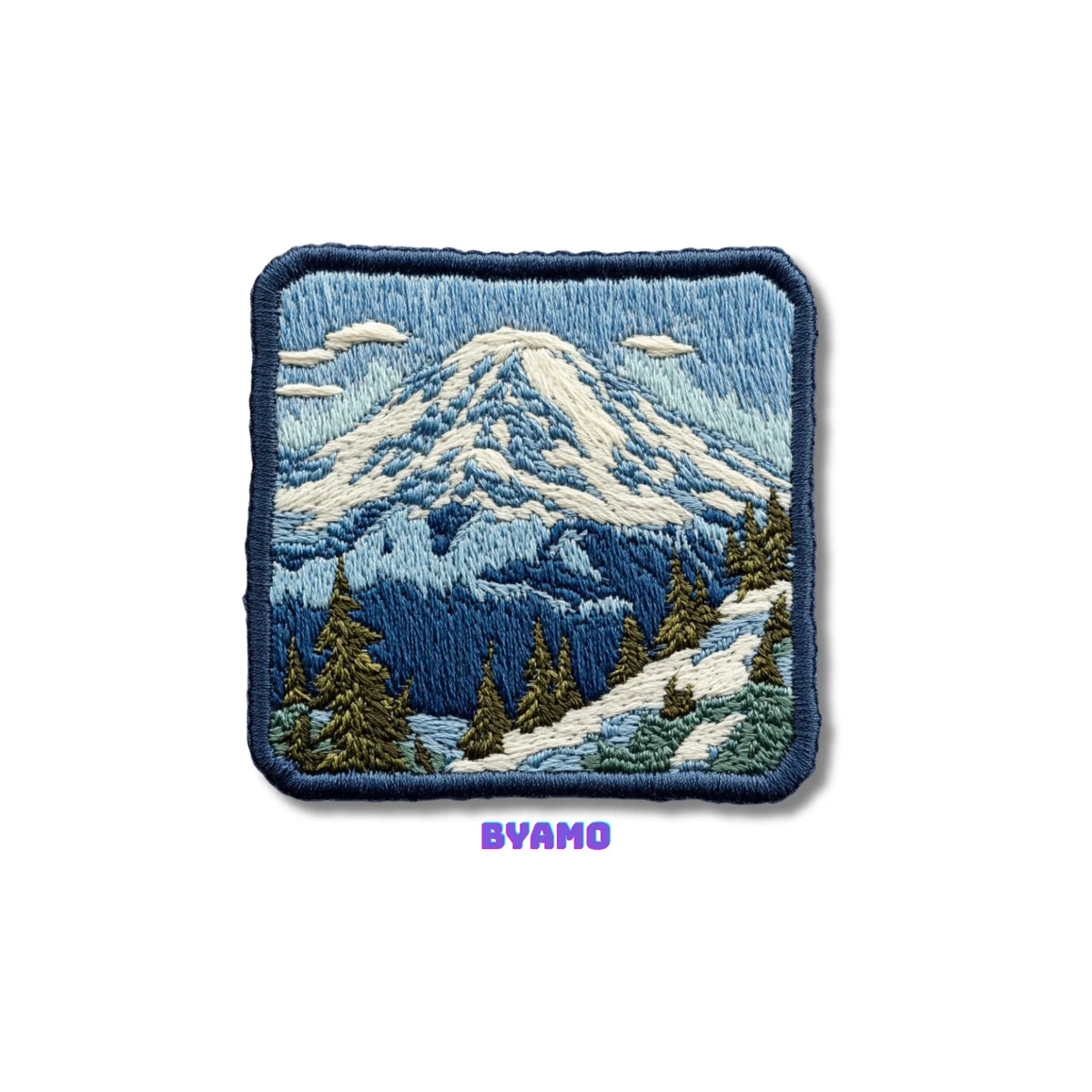 Mount Baker Washington State Embroidered Patch - product photo 1