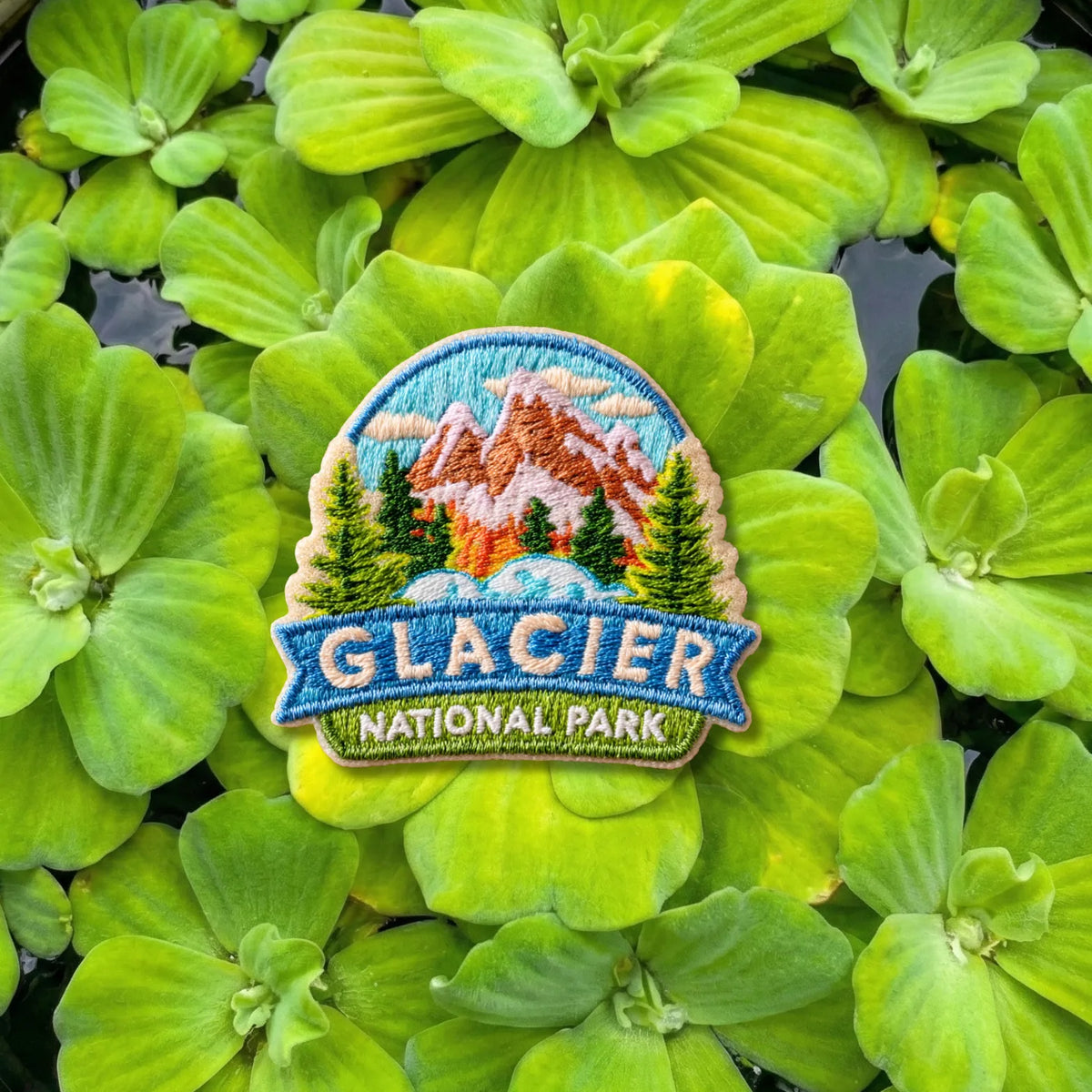 Glacier National Park Montana Embroidered Patch - product photo 1
