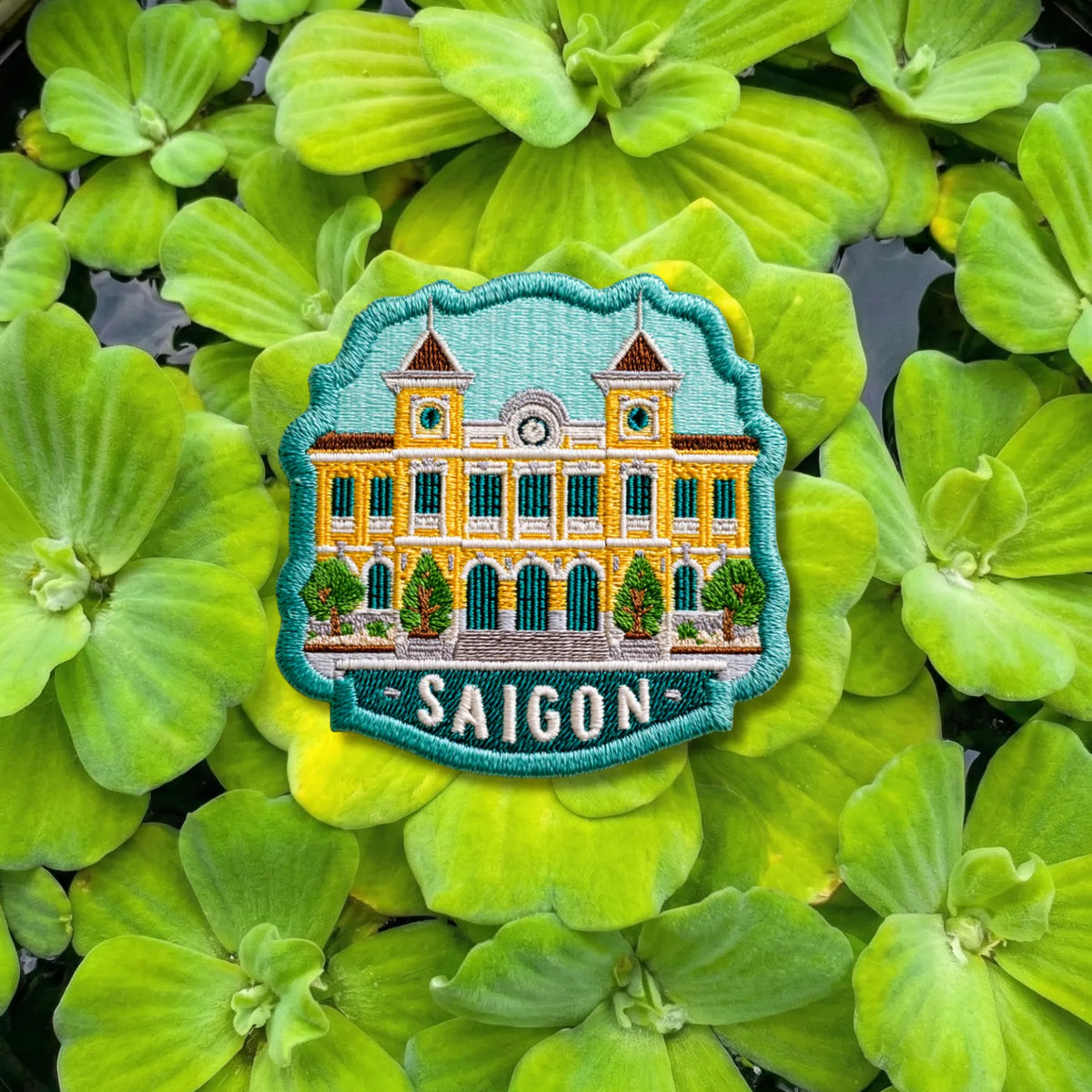 Saigon Vietnam Embroidered Patch - product photo 1