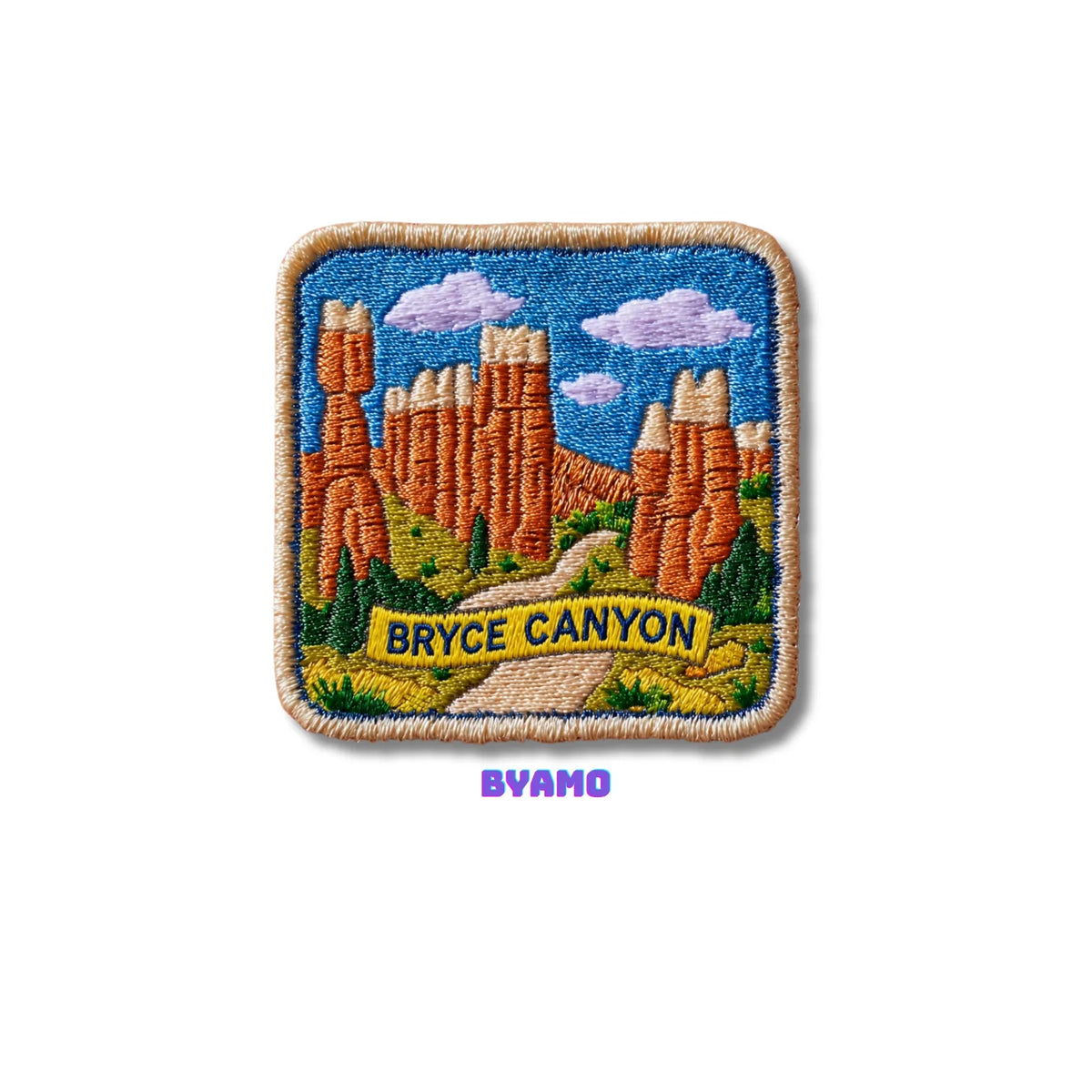 Bryce Canyon National Park Utah Hoodoos Embroidered Patch - product photo