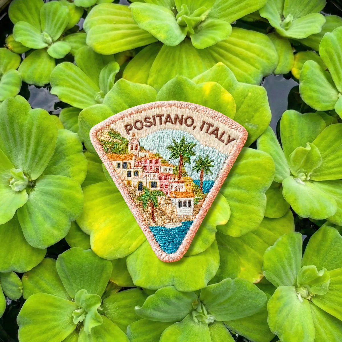 Positano Italy Amalfi Coast Embroidered Patch - product photo 1