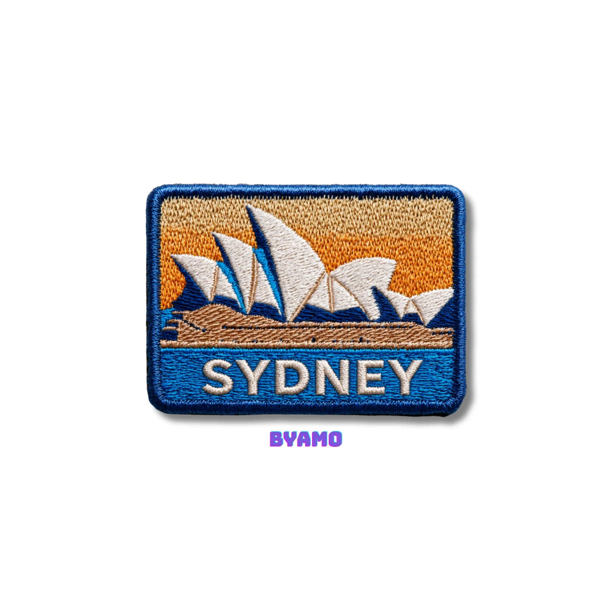 Sydney Australia Opera House Embroidered Patch - product photo 1