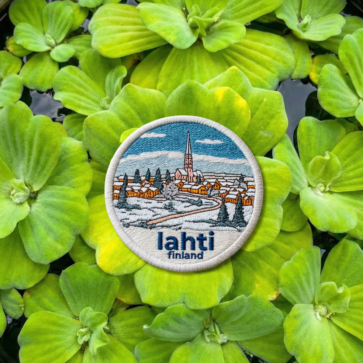 Lahti Finland Embroidered Patch - product photo 1