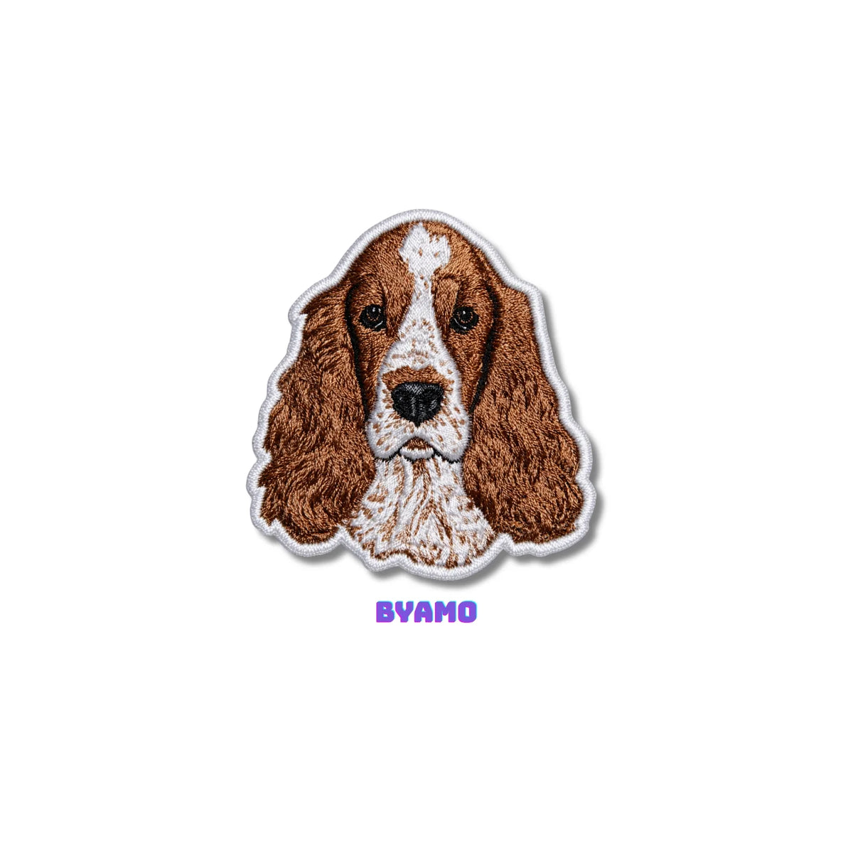 English Springer Spaniel Dog Breed Embroidered Patch - product photo 2