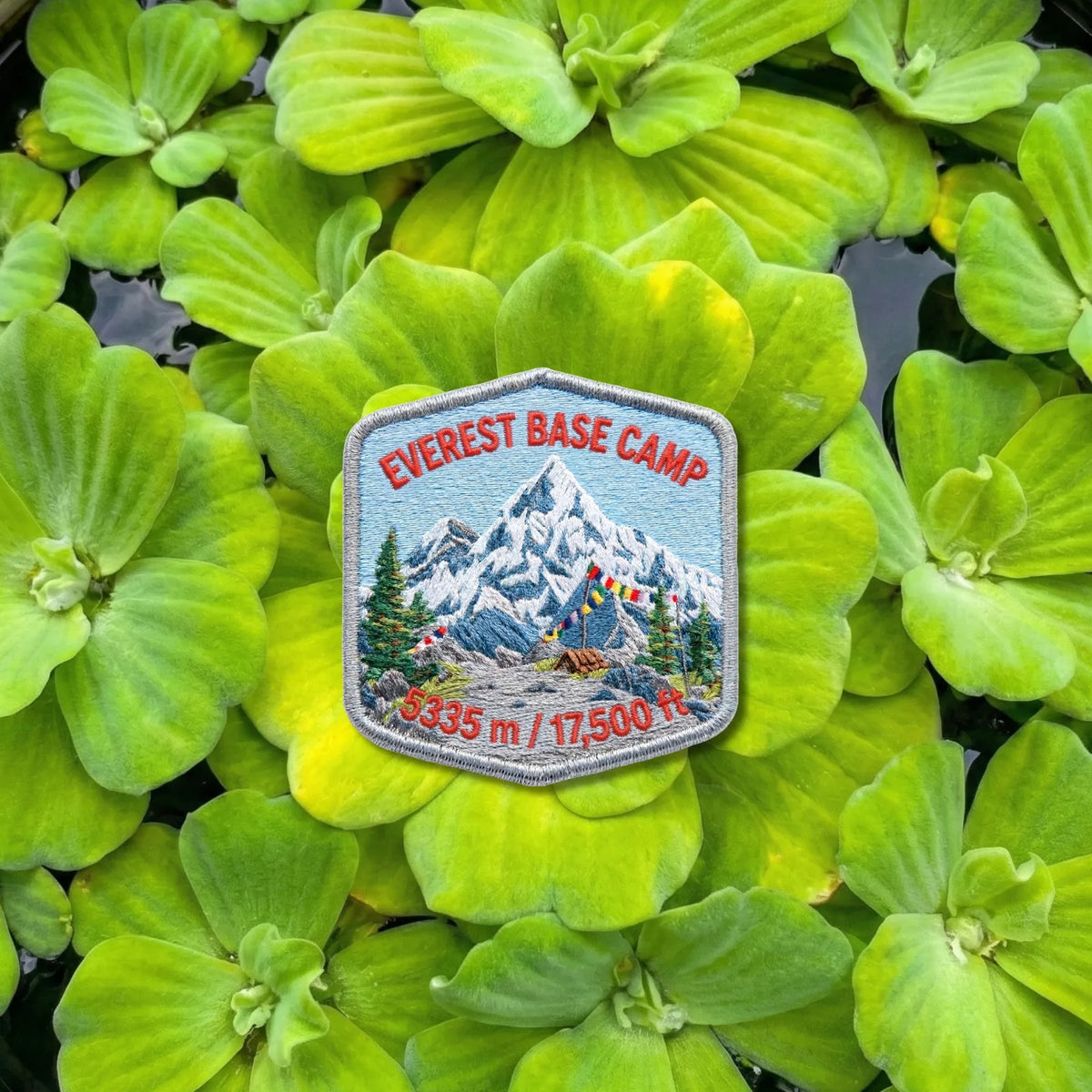 Everest Base Camp Himalayas Mountain Embroidered Patch - product photo 2
