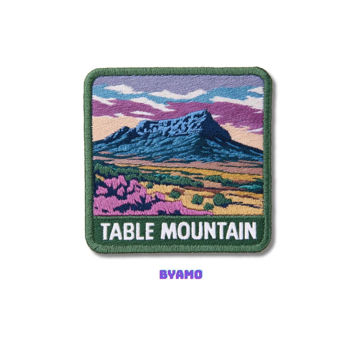Table Mountain South Africa Embroidered Patch - product photo 2