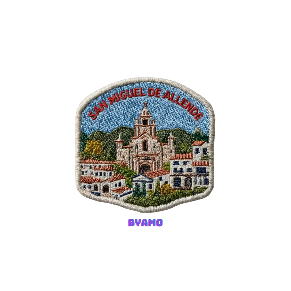 San Miguel de Allende Mexico Embroidered Patch - product photo 2