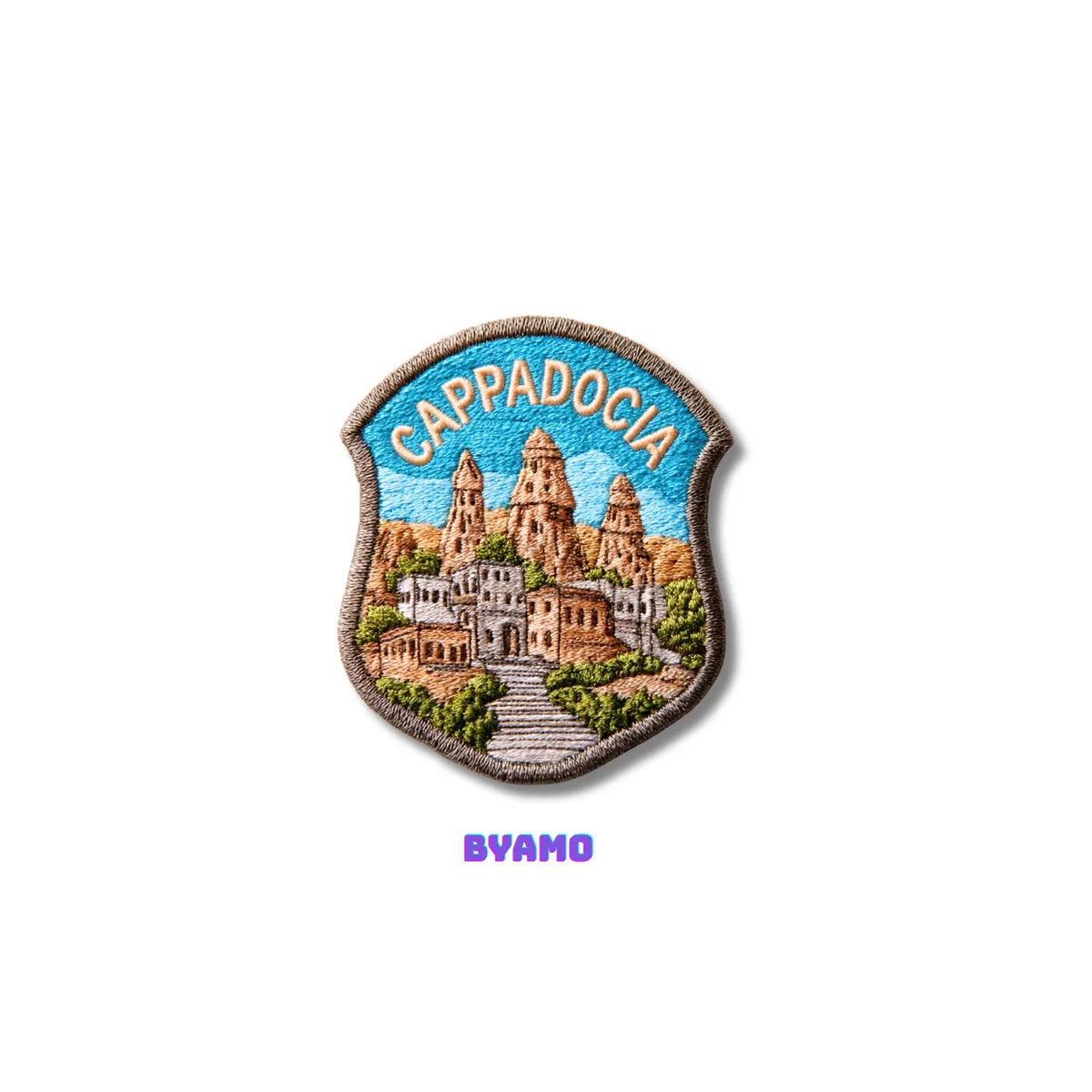 Cappadocia Turkey Embroidered Patch - product photo 2