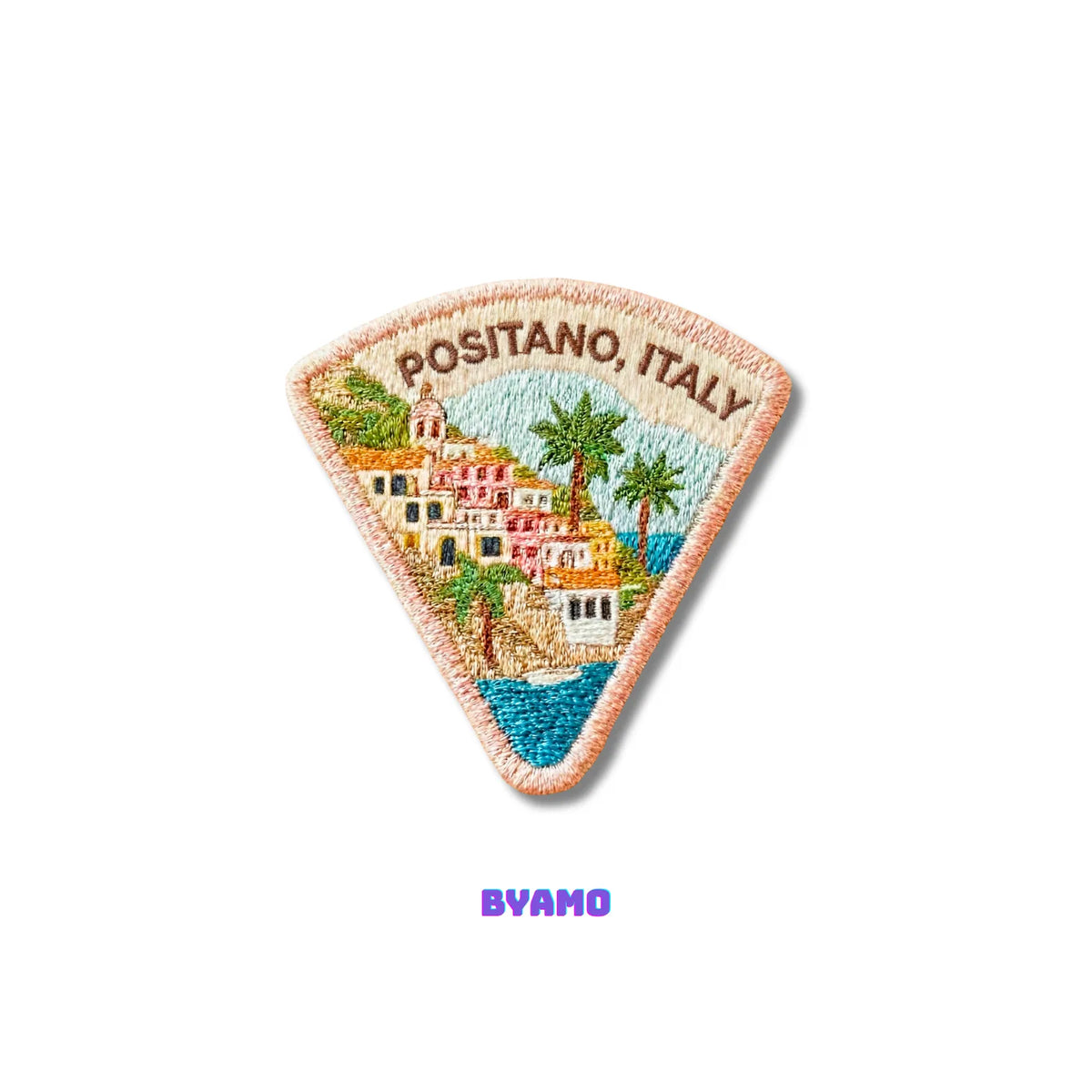 Positano Italy Amalfi Coast Embroidered Patch - product photo 2