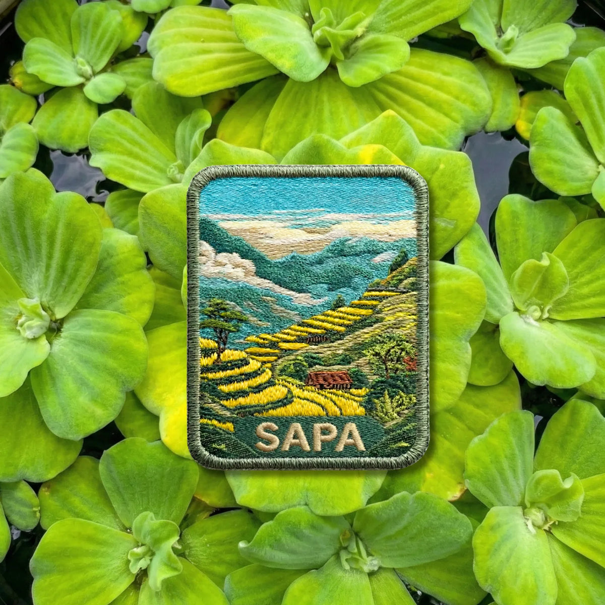 Sapa Vietnam Embroidered Patch - product photo 2