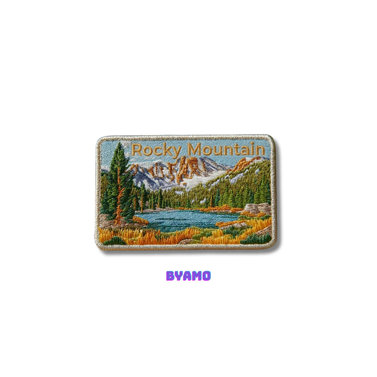 Rocky Mountain National Park Embroidered Patch - product photo 2