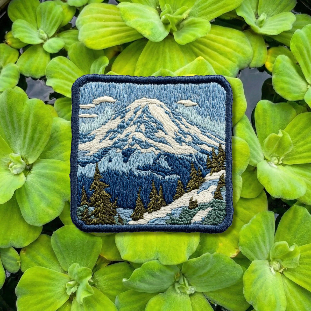 Mount Baker Washington State Embroidered Patch - product photo 2