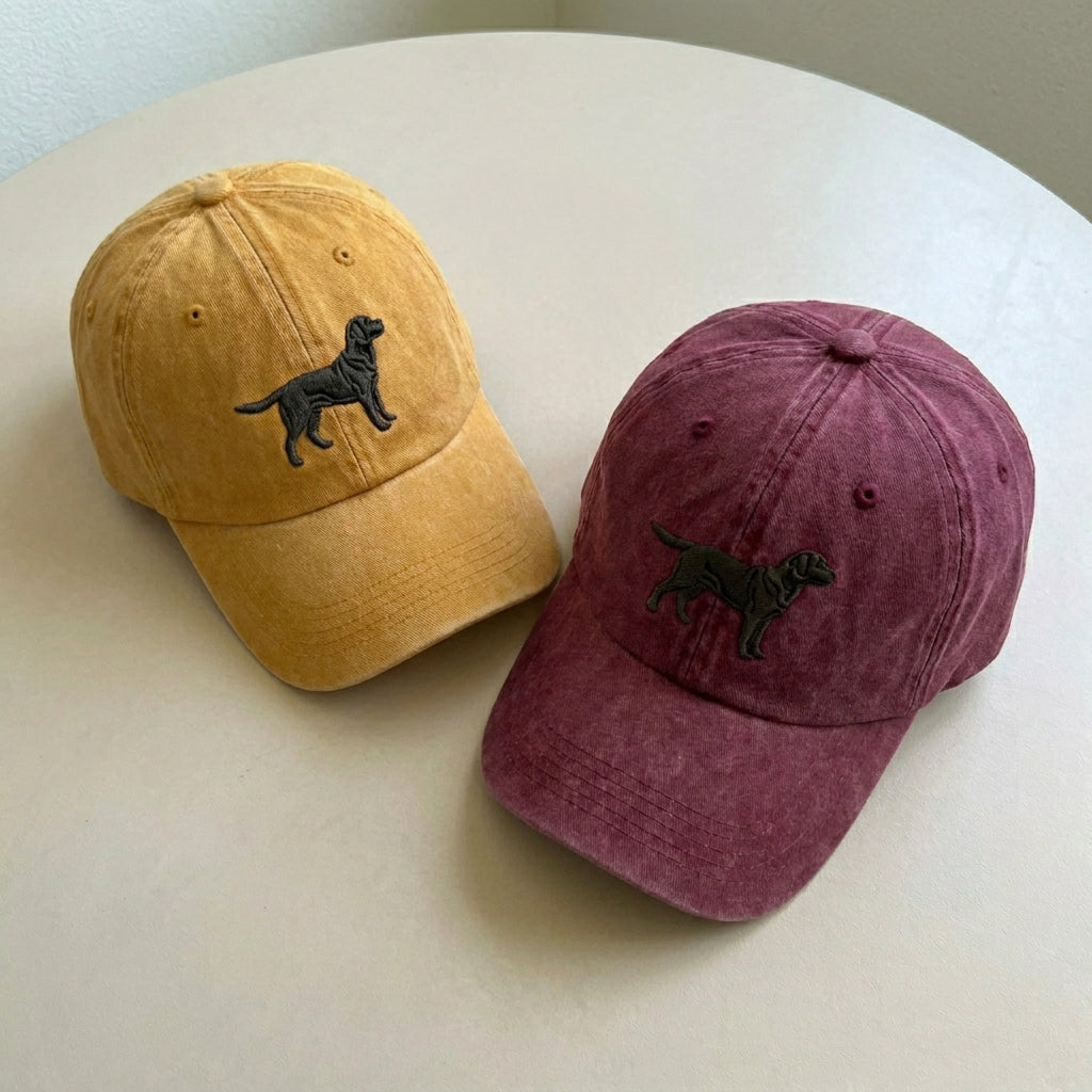 Black Labrador Retriever Embroidered Cap – Perfect for Dog Lovers - photo 2