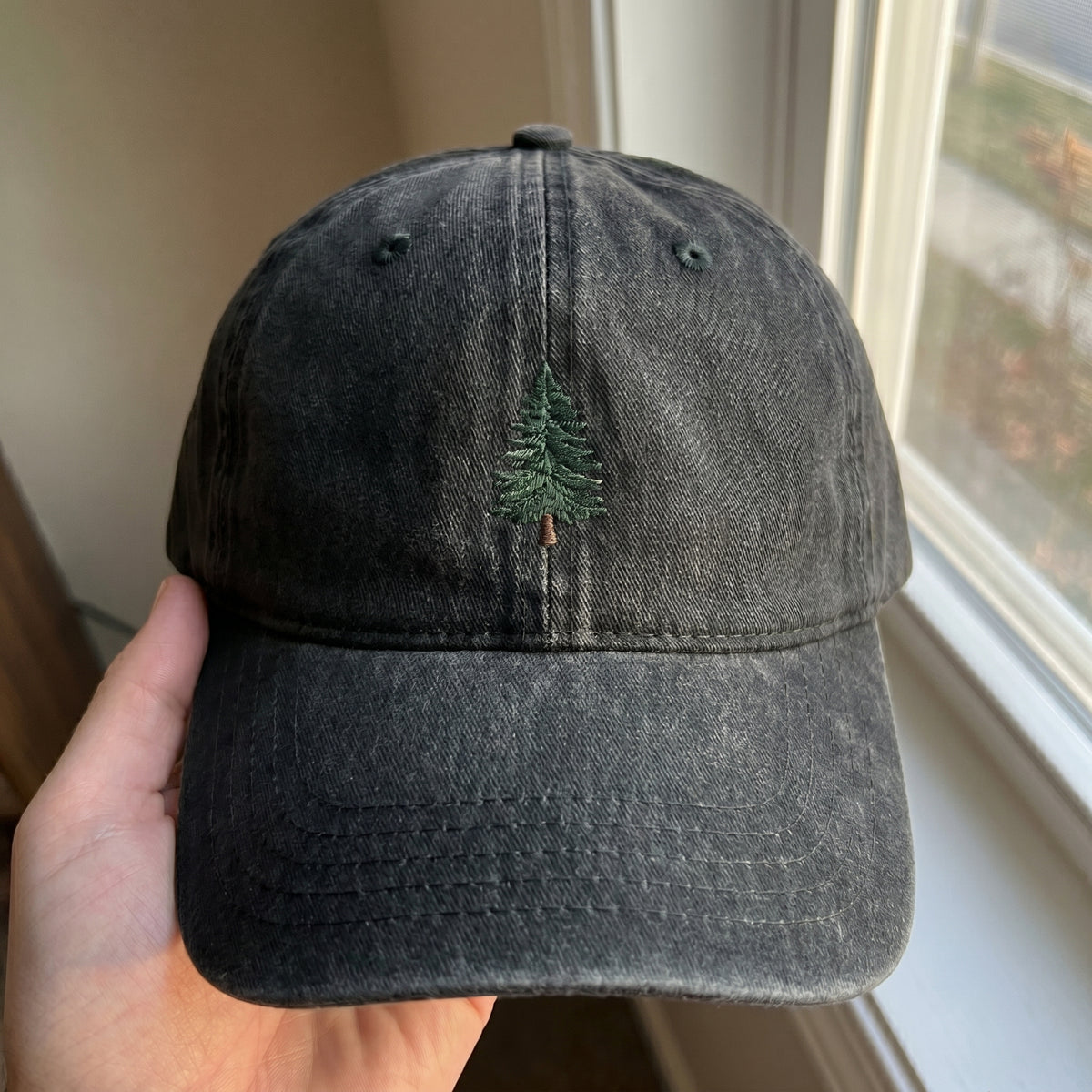 Evergreen Pine Tree Embroidered Cap – Nature Lovers' Favorite - photo 5
