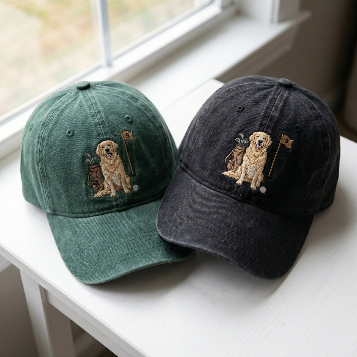 Golden Retriever Embroidered Cap - view 2