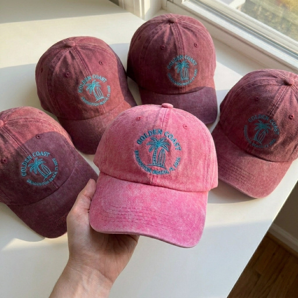 Bachelorette Party Embroidered Caps