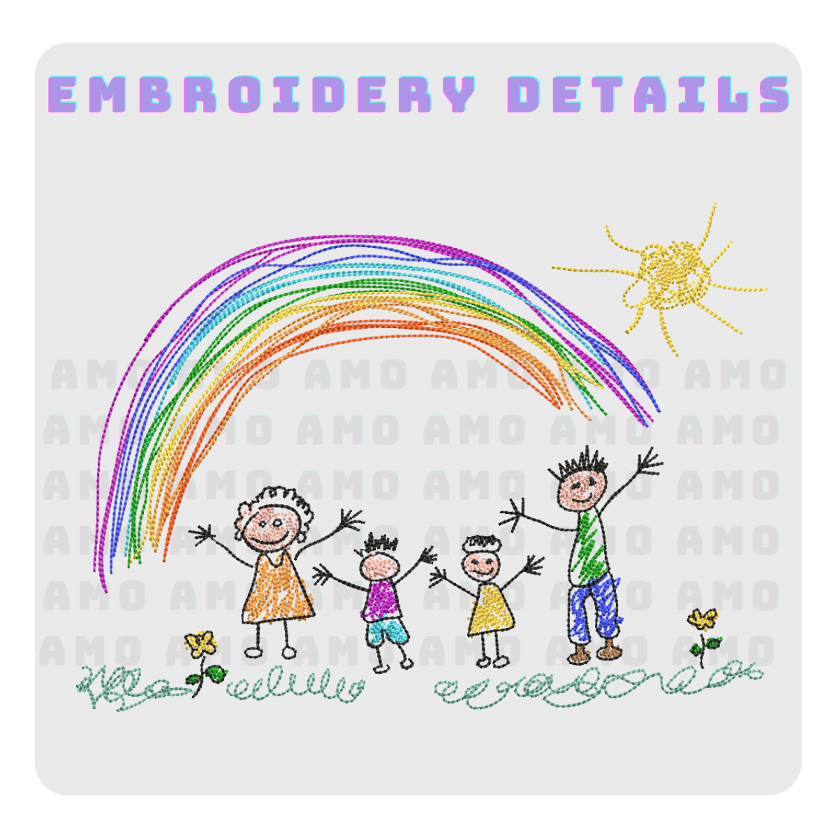 Custom Kid Drawing Hoodie Embroidered – Personalized Hoodie with Child's Artwork