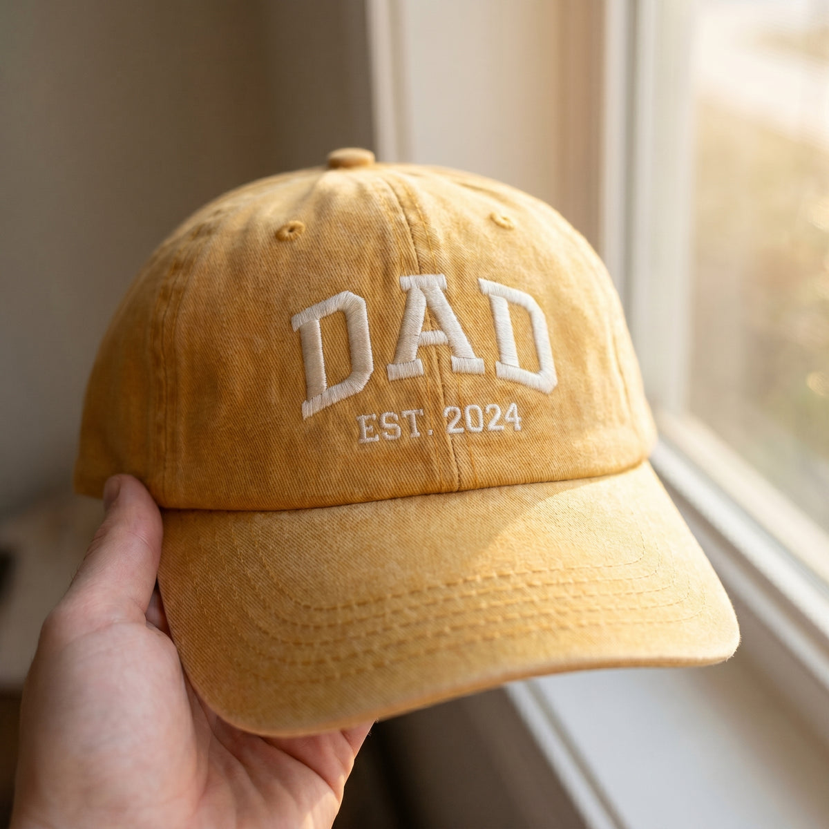 Personalized Dad Embroidered Cap – Perfect Father's Day Gift - photo 2