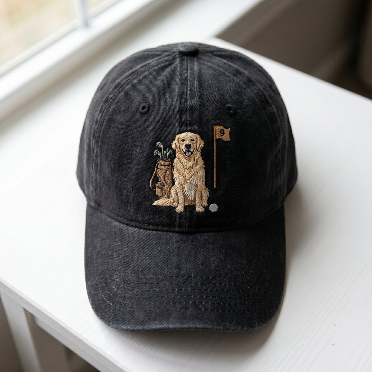 Golden Retriever Embroidered Cap - view 3