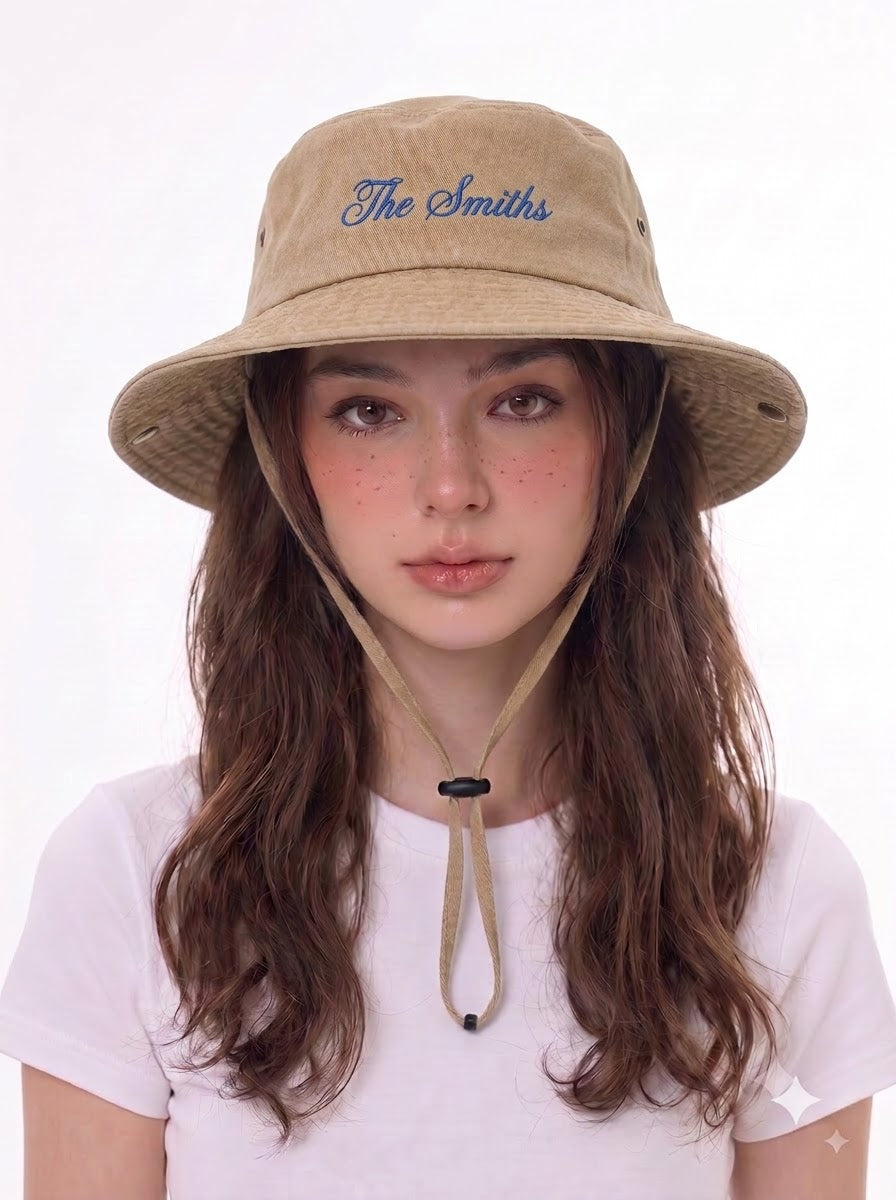 Custom Text Embroidered Bucket Hat - view 5