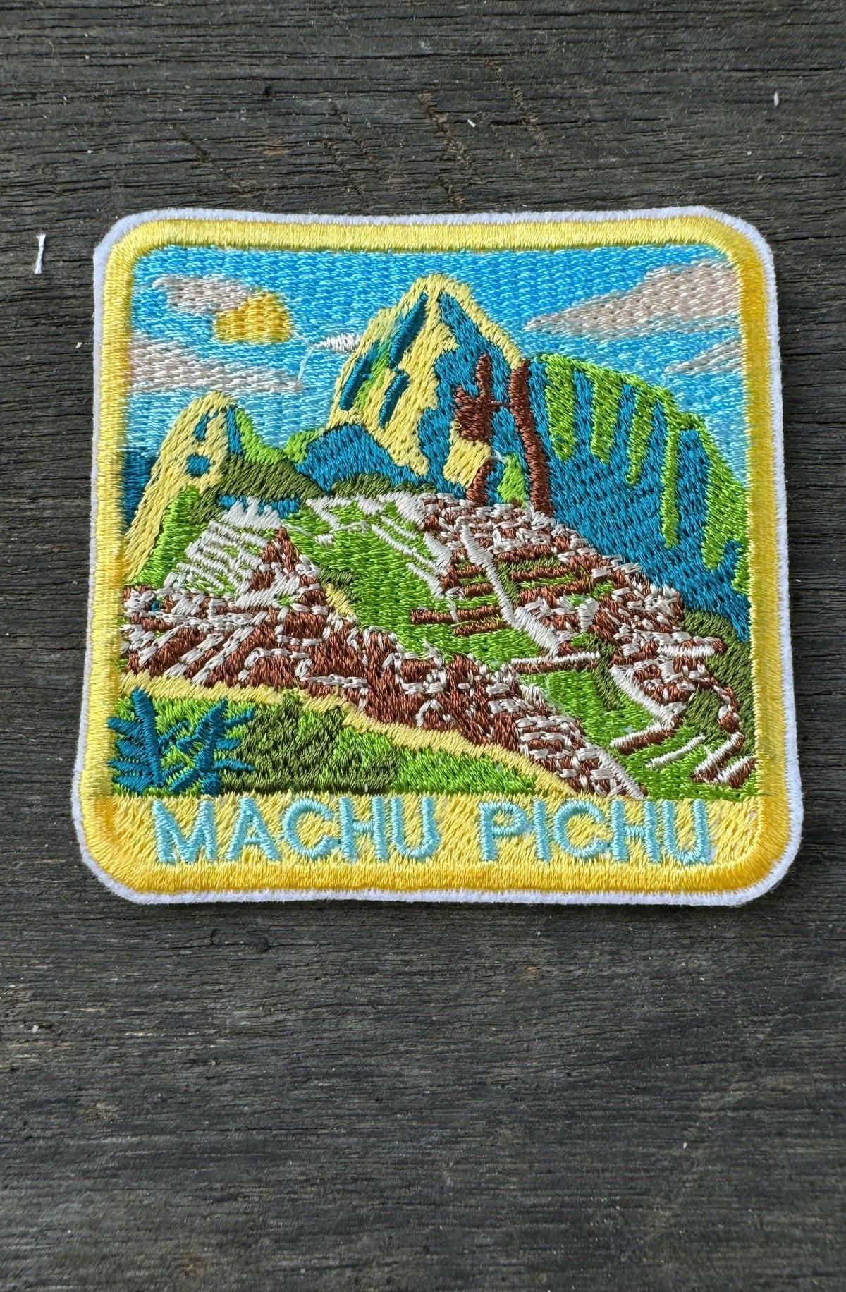 Machu Picchu Peru Patch