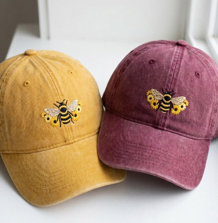 Bumble Bee Embroidered Cap - view 3