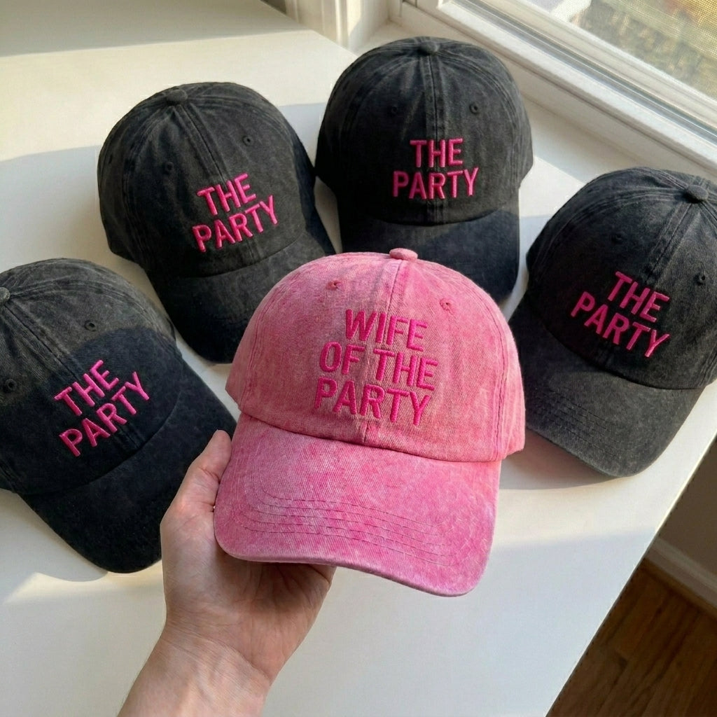 Custom Embroidered Bachelorette Party Cap – Fun Celebration Gear - photo 2